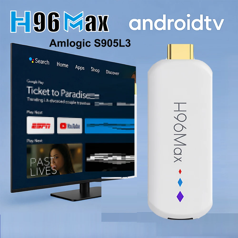 

H96 Max M20 Amlogic S905L3 Android TV Stick, четырехъядерный процессор, 4K, Wi-Fi 2.4G/5G, голосовой пульт дистанционного управления