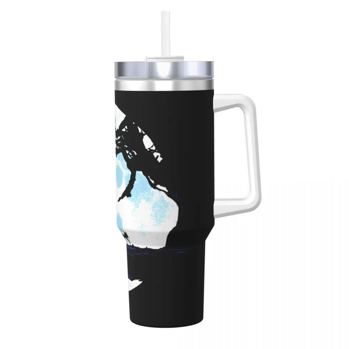 

Coralines Stainless Steel Tumbler Travelist Thermal Cups With Straws and Lid 40oz Mugs Cup Hot Drinks Water Bottle