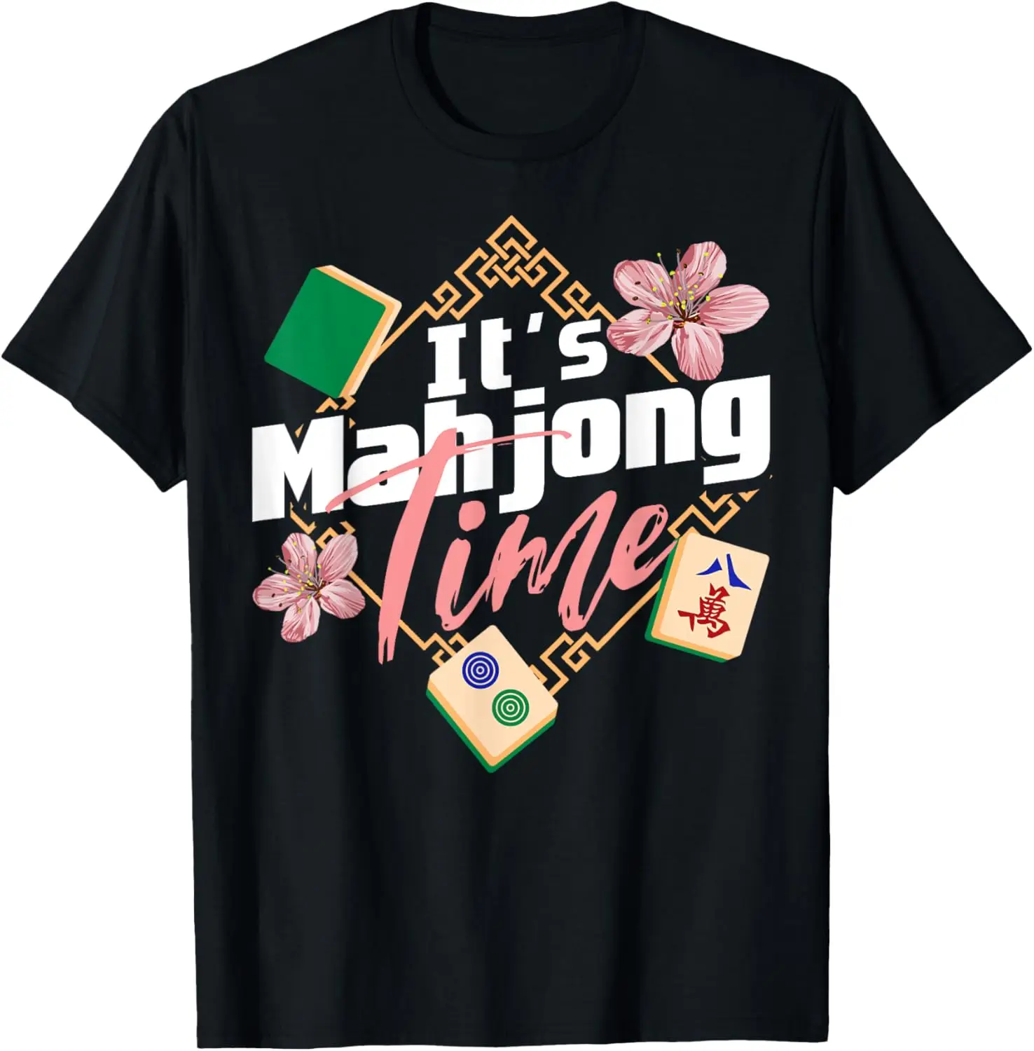 

Chinese or Mahjong Player T-Shirt