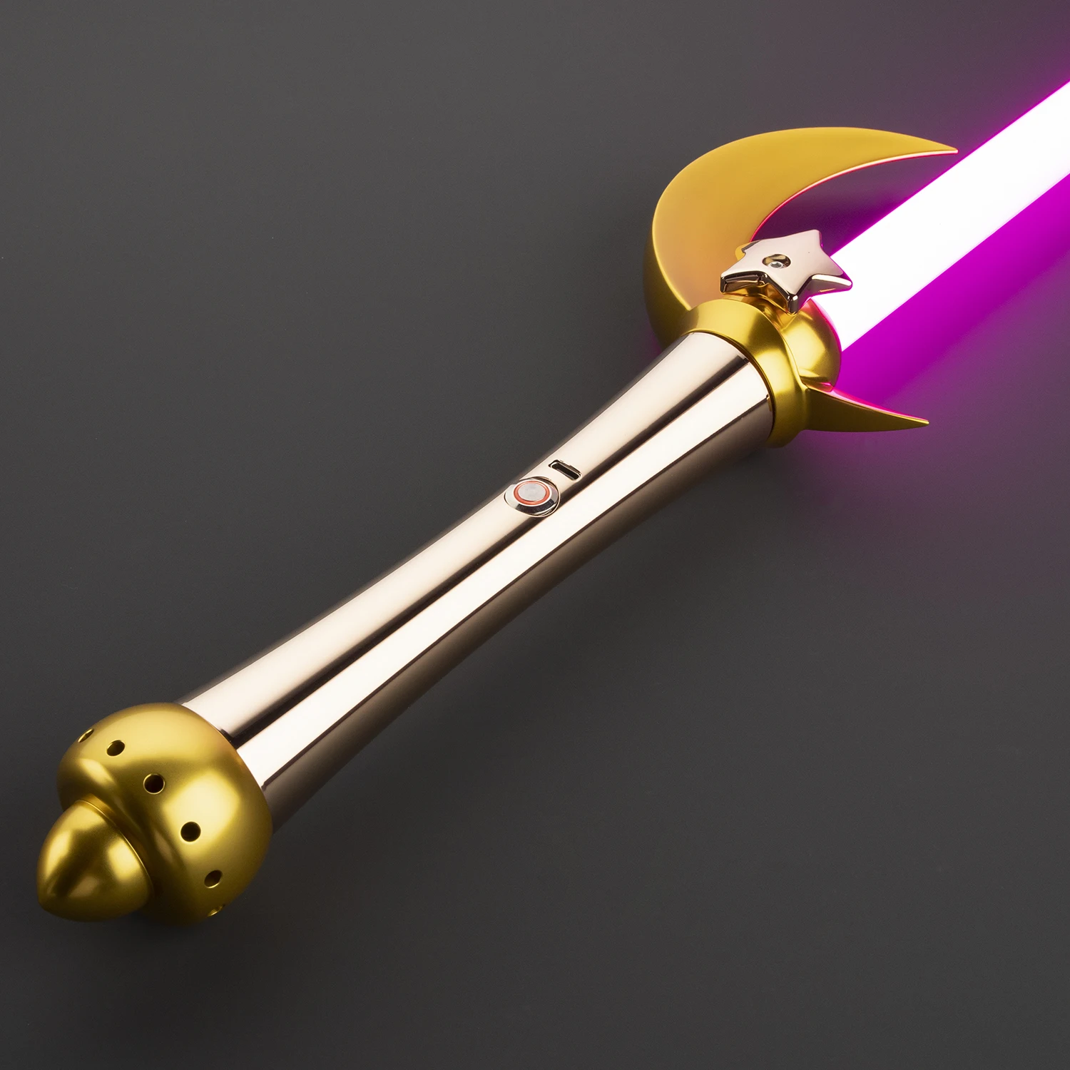 Lightsaber Neopixel Jedi Laser Sword Metal Hilt Heavy Dueling Sensitive Smooth Infinite Changing Hitting Sound LTG Light Saber