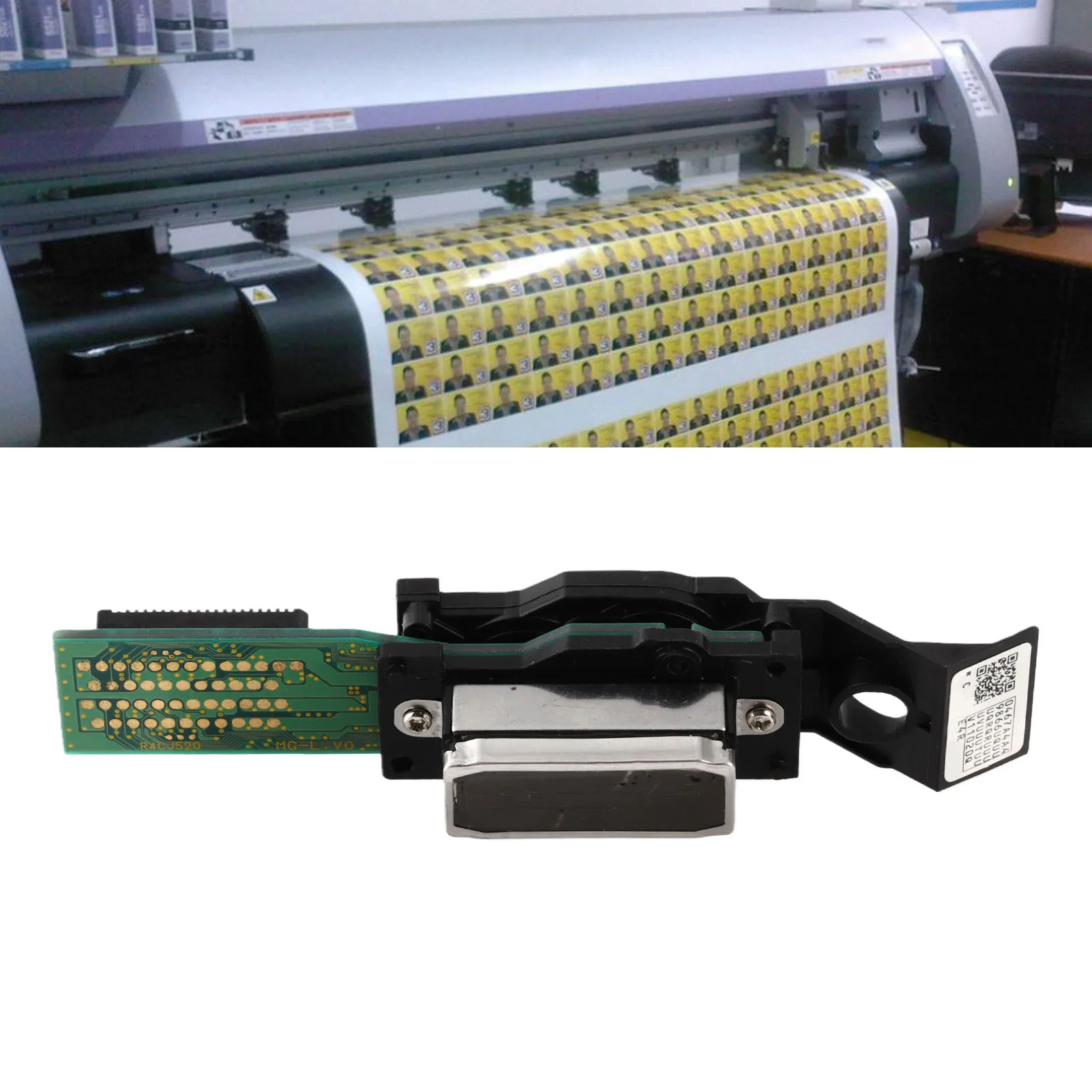 Eco Solvent Printhead Print Head Environmentally Friendly Solvent ABS Print Head for Roland DX4 JV4 JV3 Printhead Replacement
