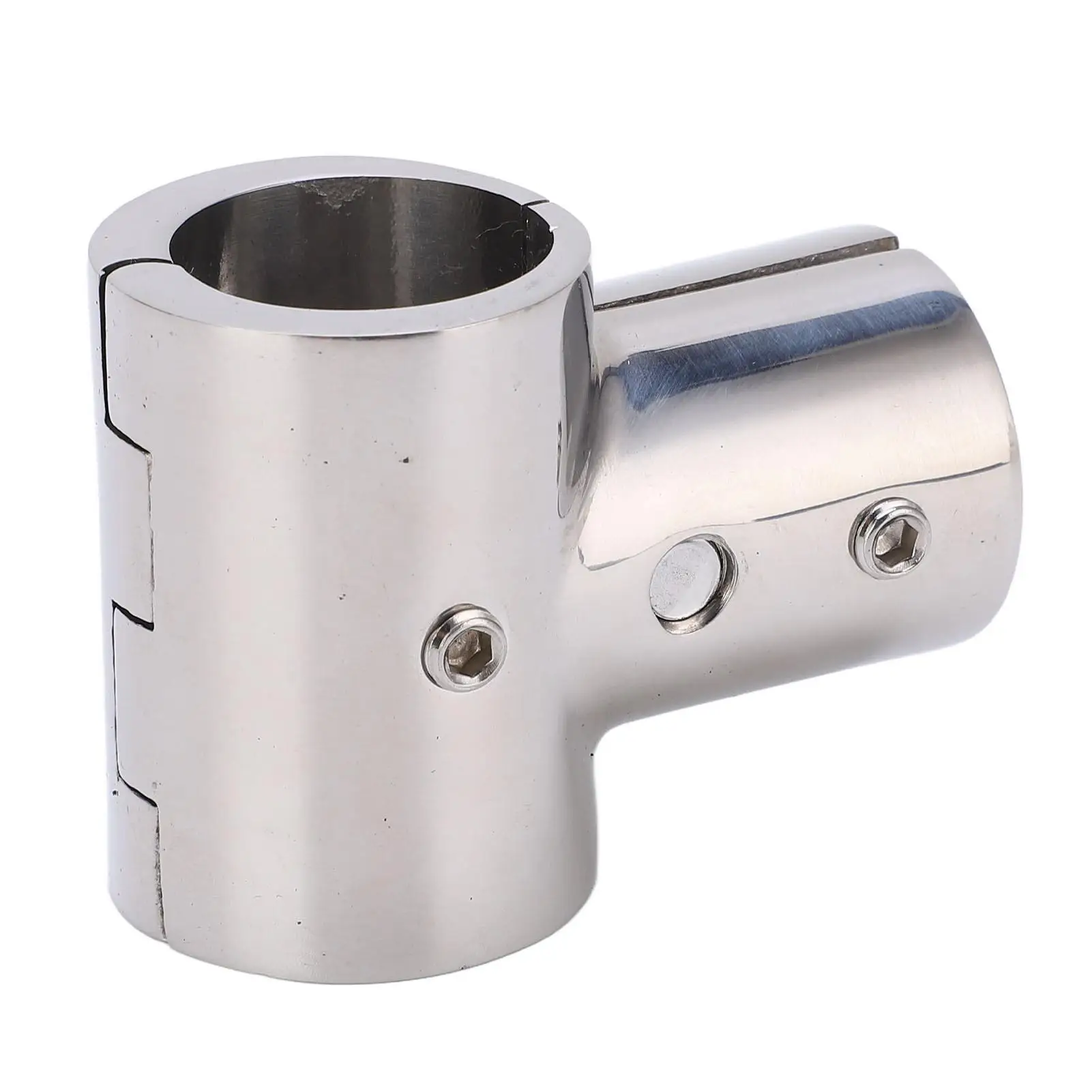 Stainless Steel T Shape  Connector - Detachable Oxidation-Resistant Fitting for marine Yachts & Handrails