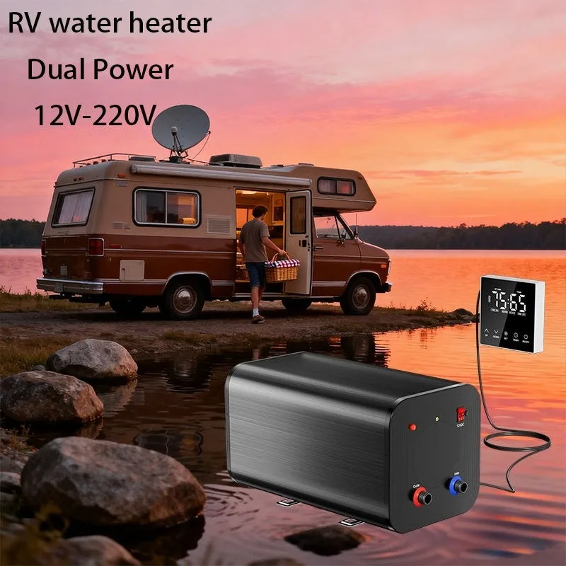 New 10 -30 Liter Water Storage Tank Electric DC 12 V 220V Resistance 12v AC/DC RV Electric Water Heater