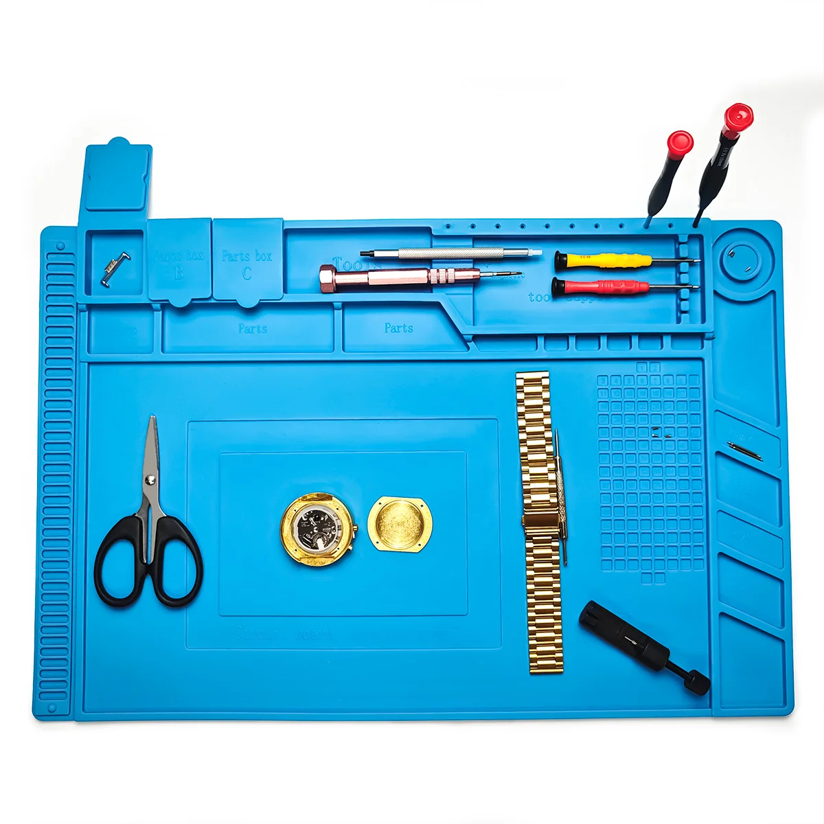 Digital Equipment Repair Remove Silicone Workbench Mobile Phone Repair Work Heat Insulation Pad Work Watch Repair Silicone Mat