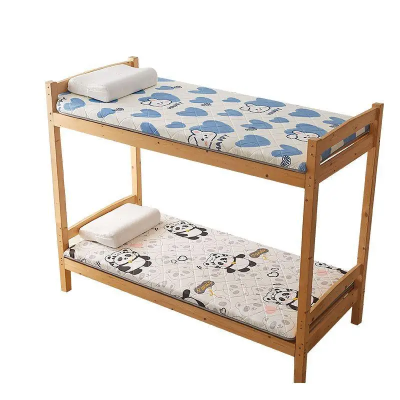

Foldable Latex Matress Tatami Style Single Person Dormitory Bedding Children's Bed Pad Quiltable Polyester Fiber Filled