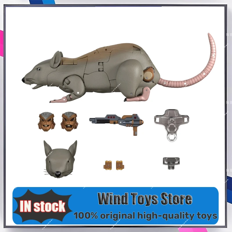 متوفر في المخزون تم إصدارها مؤخراً MPG-15 MPG15 BW ماوس المحارب لعبة شخصيات الحركة ألعاب المروحة هواية جمع الهدايا