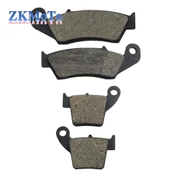 Front & Rear Motorcycle Brake Pads For Honda CRF250R CRF250 X CRF450R CRF450 X 2002-2015 CRF 250 450 R Brake Disc Pad