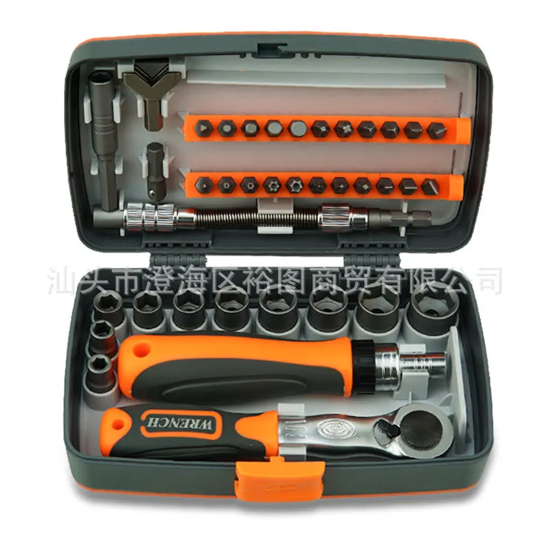 

Многоцелевая отвертка, практичная и прочная бытовая комбинированная отвертка промышленного класса, партия 38 в одном