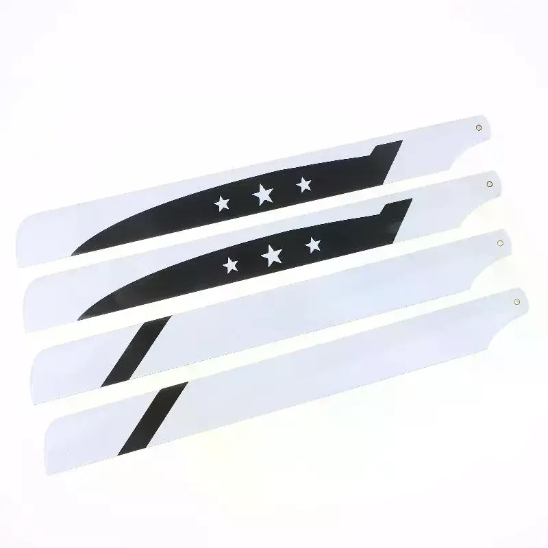 Replace Helicopter Blades! For 450 Series RC Helicopter Glass Carbon Main Rotor Blade Replacement Parts DIY Propeller