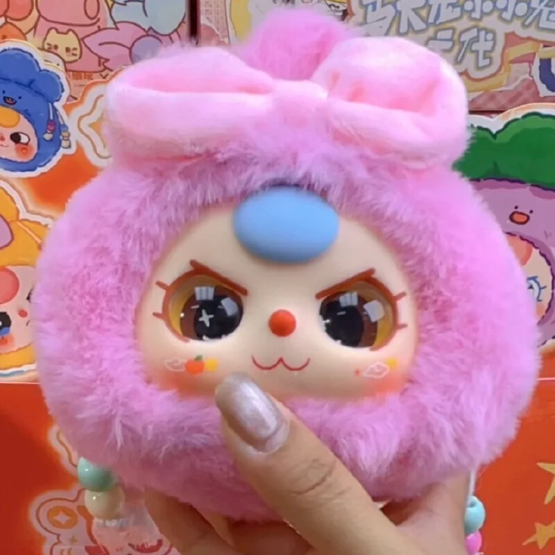 ตุ๊กตาซีรีส์เบบี้ทรี ลัคกี้แบ็ก กล่องสุ่ม ของเล่นสุดฮิต ตุ๊กตาวินิลน่ารัก ของตกแต่ง พวงกุญแจ ของขวัญเซอร์ไพรส์สำหรับเทศกาลและวันเกิด