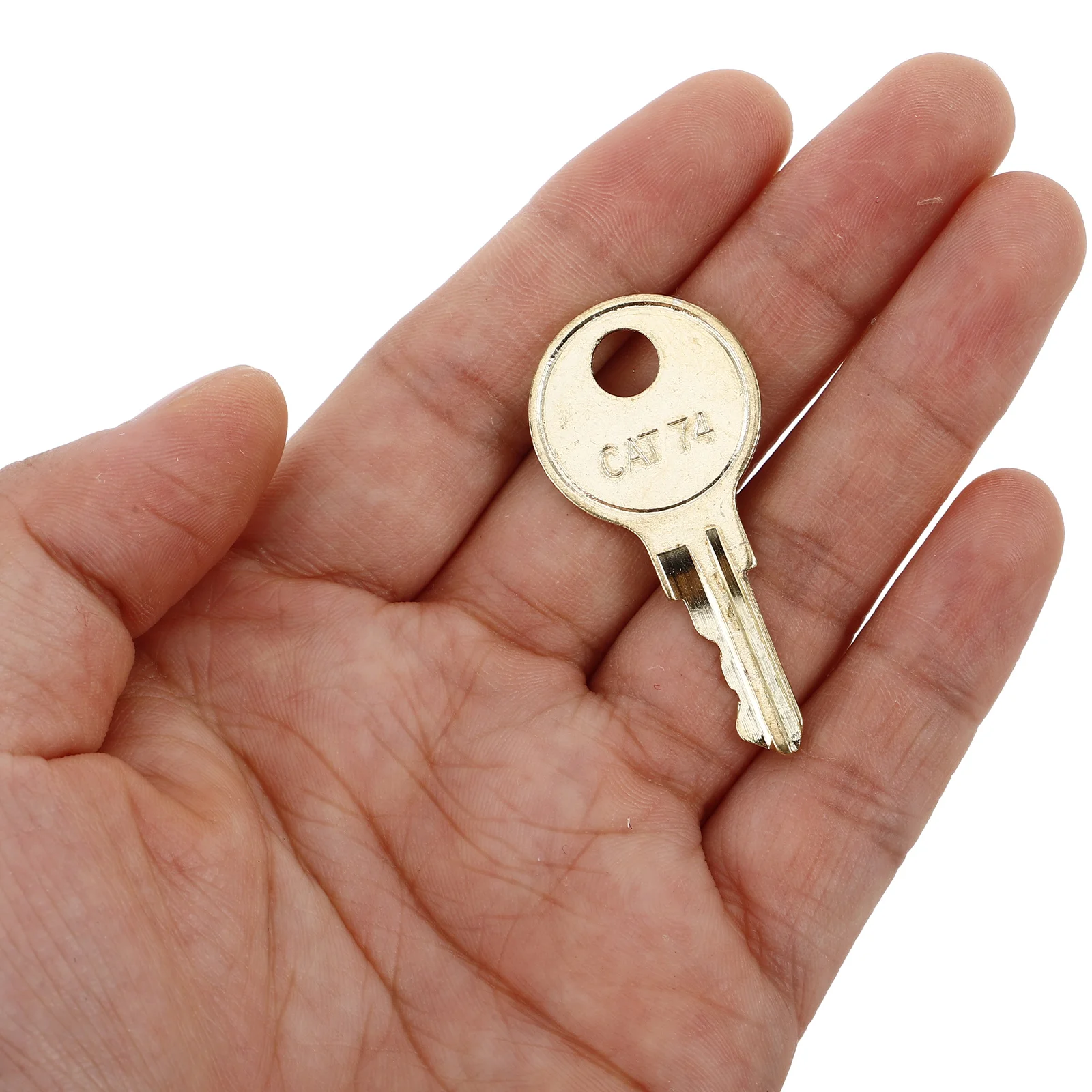 

10pcs Dispenser Keys for Paper Towel Commercial Metal Golden Toilet Fits B263 Sturdy Easy Replacement Versatile