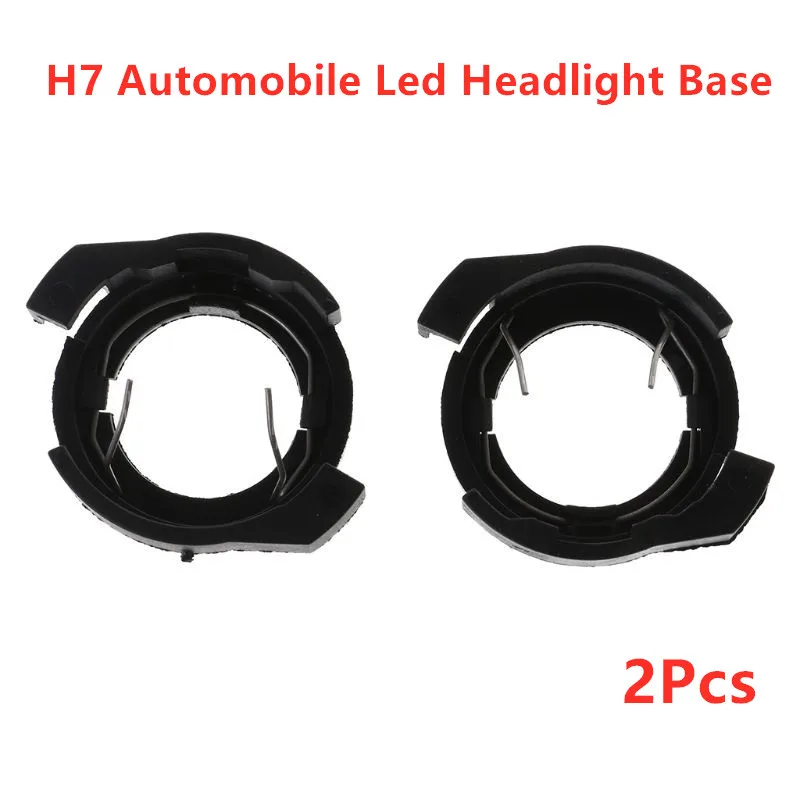 2Pcs H7 Automobile Led Headlight Bulb Base Replacement Holder Adapter Retainer Cover For Alfa Romeo VW Passat B6 Magotan