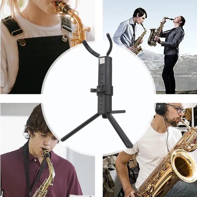 Saxophone Stand For Alto Sax Portable Musical Instrument Stands Adjustable Sax Stand Folding Alto Saxophone Stands Saxophone