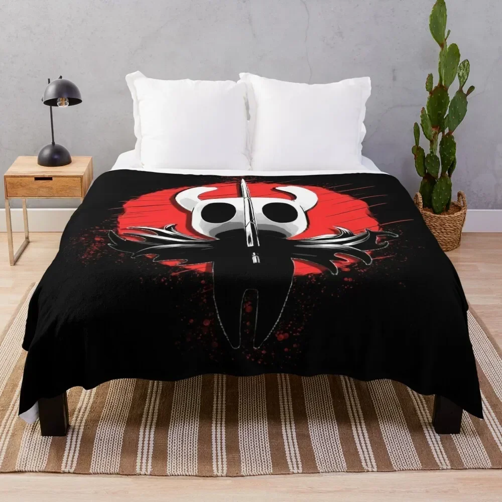 

Hollow Knight - The Knight Throw Blanket Soft Warm Blanket Gift for Men Women Adults