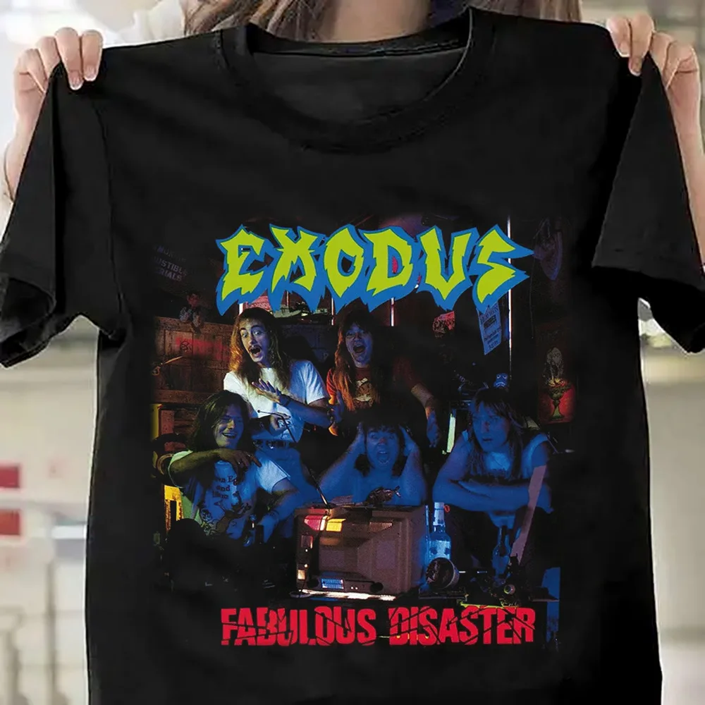 Exodus - Fabulous Disaster Short Sleeve Black All Size T-Shirt AC1175