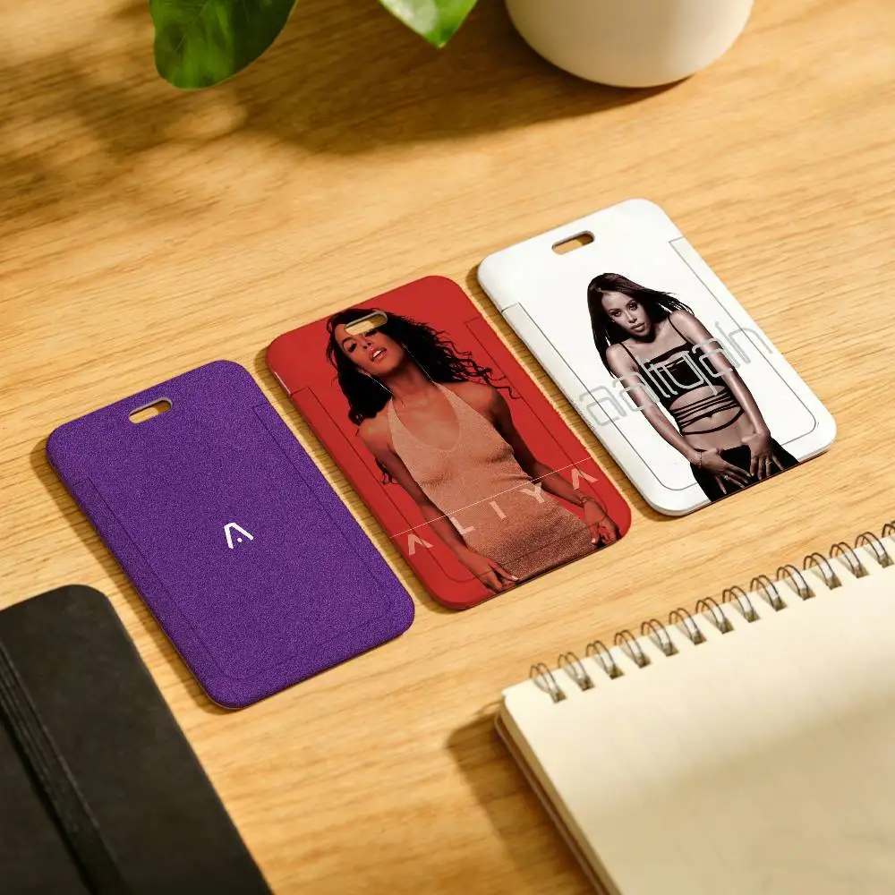 Singer A-Aali Yah Gone Holder Lanyard Card Cover Student Campus Hanging Neck Bag Card ID Card Holders Key Gifts