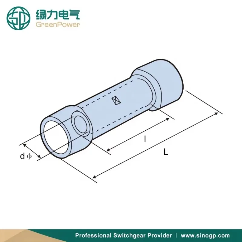 BV1.25 Electric Wire Connector Fuse Low Voltage Terminal Blocks Crimp Type Terminal Cable Lugs view 4