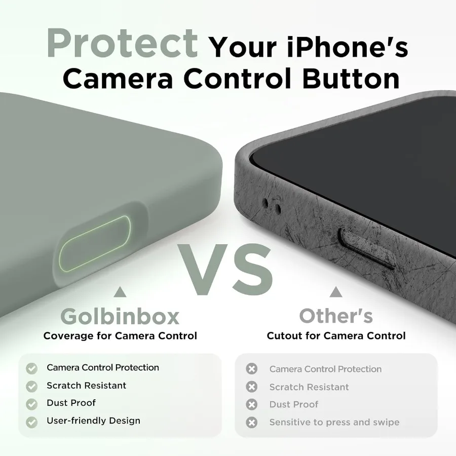 حافظة هاتف مغناطيسية لهاتف iPhone 17 Pro مع توافق MagSafe حماية كاملة للكاميرا وواقي شاشة من السيليكون