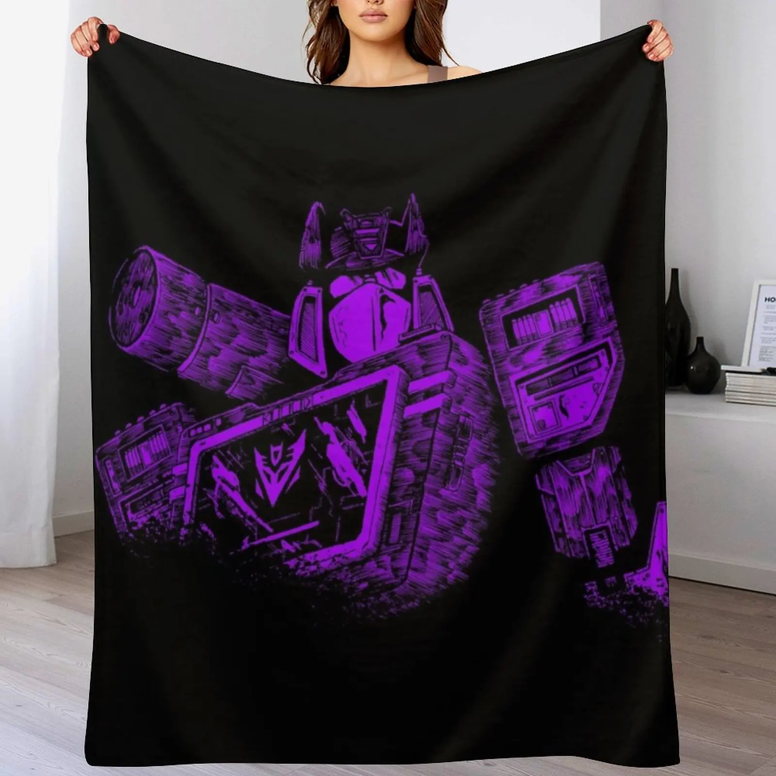 Soundwave Superior 4 Throw Blanket Blankets For Sofas decorative Fashion Sofas Flannel Fabric Blankets