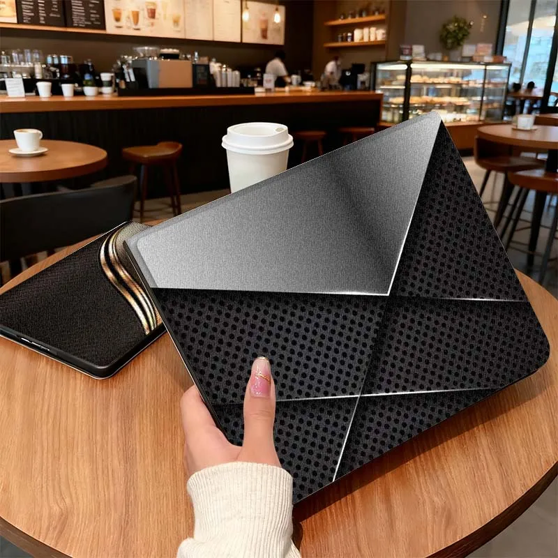 

Carbon Fiber Luxury Popular For OPPO Pad 2 3 4 Neo Air SE X Pro 10.36 11 11.4 11.61 12.1 13.2 Inch 2025 Foldable Tablet Case