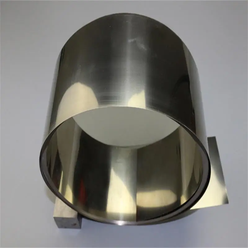Thickness 0.01/0.02/0.03/0.04/0.06/0./8/0.1/0.2mm 304 Stainless Steel Foil Strip Sheet Thin Plate100mm Width X 1000mm Length