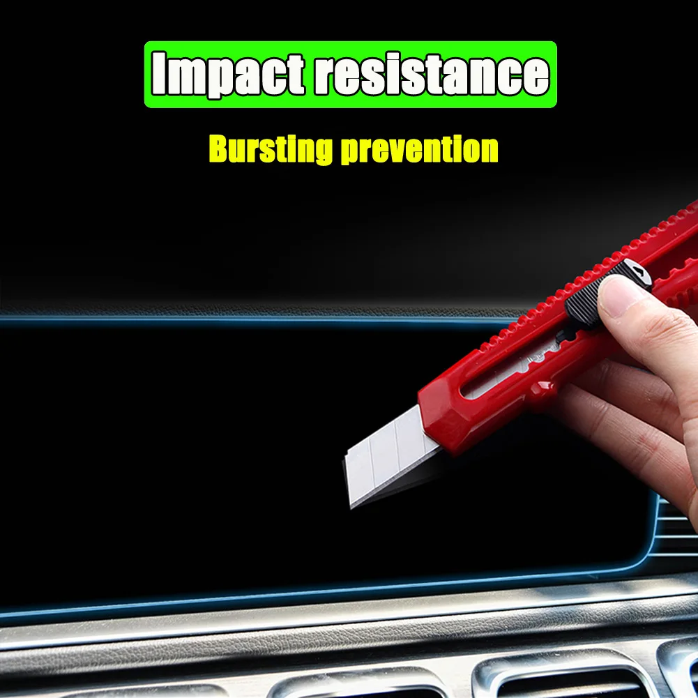 For Mercedes Benz GLE GLS E G S Glass W167 V167 X167 W213 W463 W222 AMG G63 Car Navigation Screen Tempered Glass Protective Film