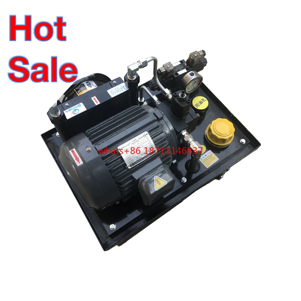 Sweeping Machine Accessory Double Acting High Pressure Power Pack Hydraulic Pump