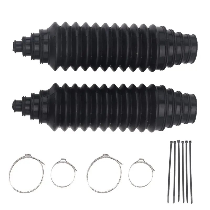 Reliable-Car Universal Steering Rack And Pinion Boot Steering Rack Boot Tool Kit, Dustproof Silicone Inner Tie Rod Boot Set