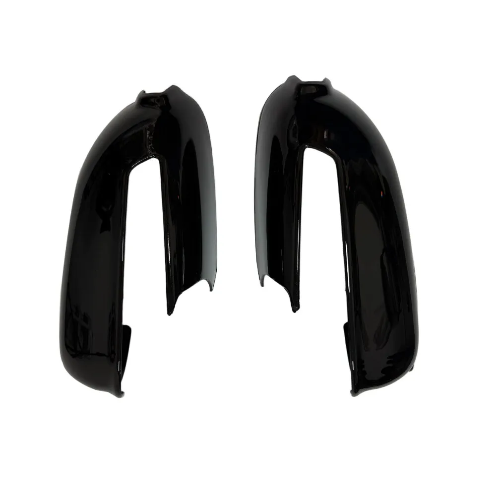 لشركة هيونداي كونا 2018-2023 سيارة الرؤية الخلفية غطاء مرآة جانبية غطاء الجناح الباب الخارجي الإسكان قذيفة لاصق تقليم ABS الكربون