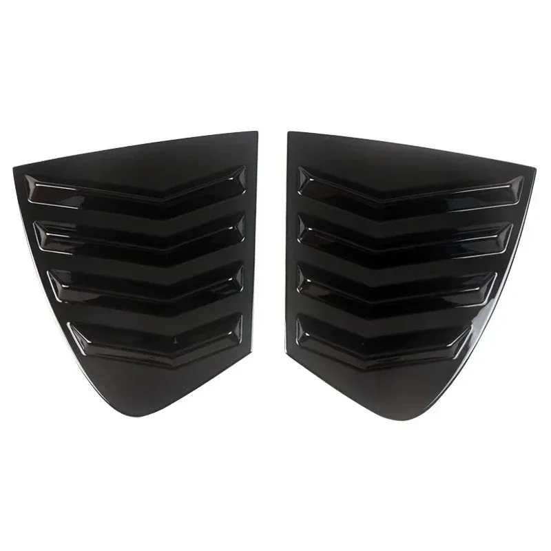 

For BMW 5 Series G30 2018-2023 ABS Carbon Fiber Car Rear Side Window Rear Triangle Window Spoiler Louver Trim Car Accessories