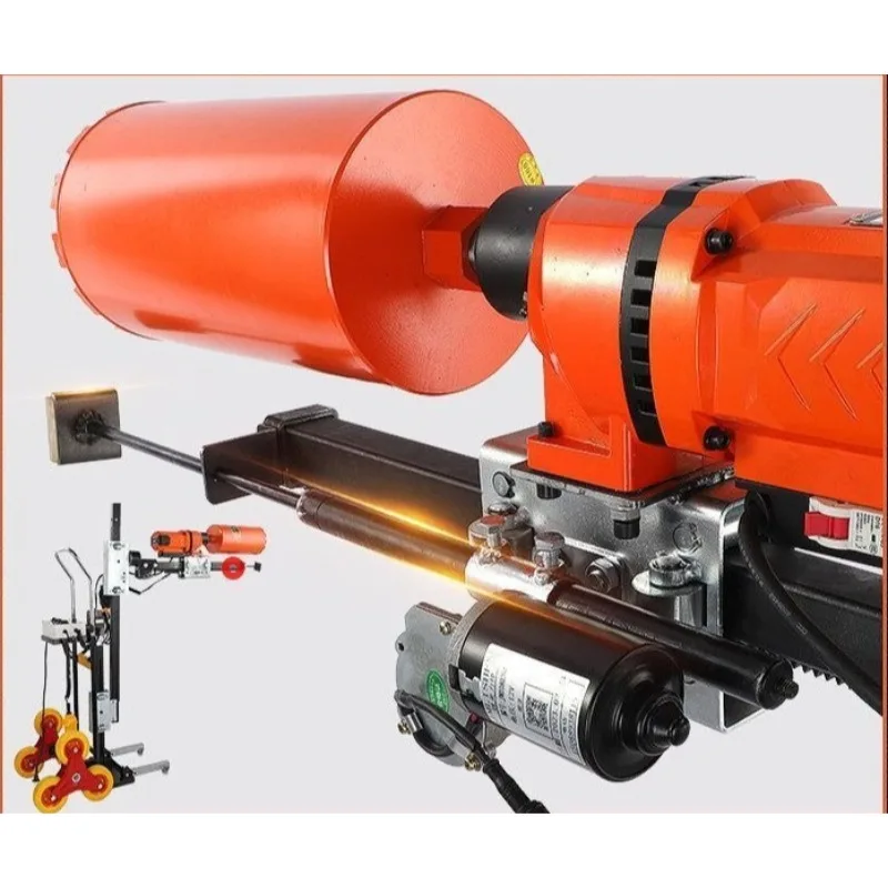 

Drilling machine, intelligent rhinestone bracket, automatic lifting and punching