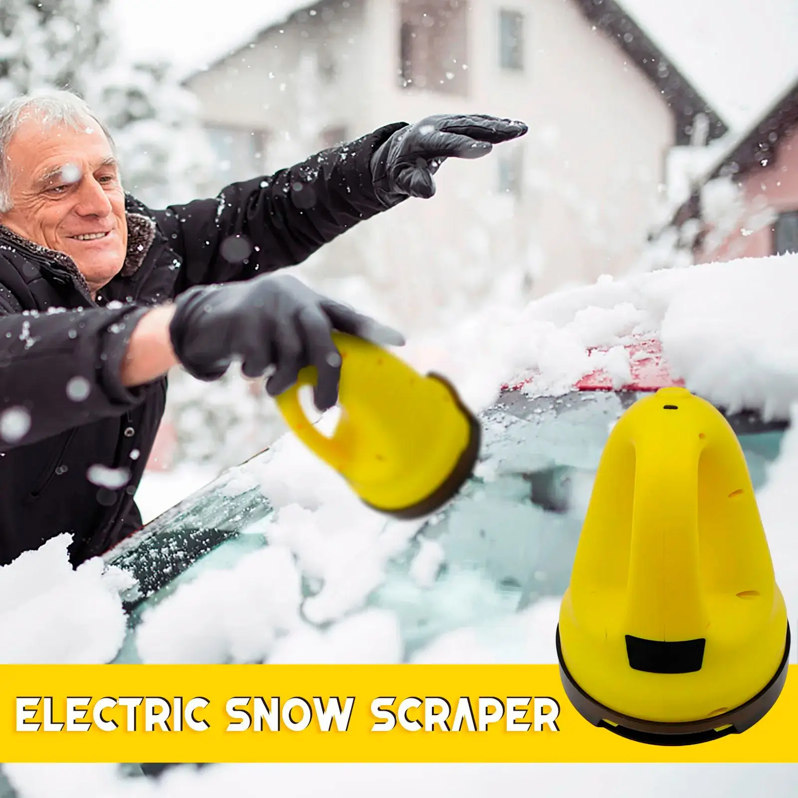 Electric Heated USB Ice Scraper Snow Removal Windshield Glass Defrost Clean Tools Auto Car Window Windshield Car Car Ice Scraper