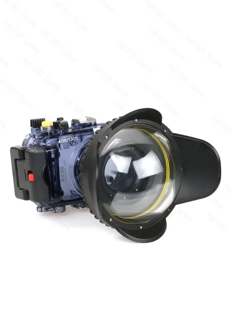 Camera waterproof case Wide-angle mirror 67mm thread fisheye underwater photography accessories SLR wide-angle lens cover
