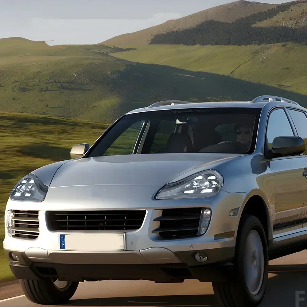 

For Porsche Cayenne 2007-2010 Car Front Lamps LED Car Headlights Assembly Upgrade 2021 High Configure Matrix Design Accessories