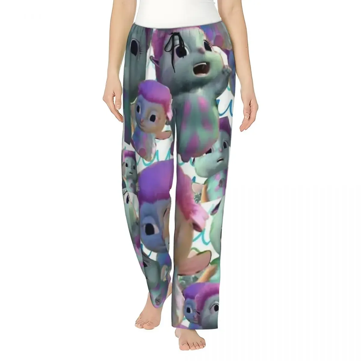 

Женские пижамные брюки Custom Bibble Fairytopia для дома и сна с карманами