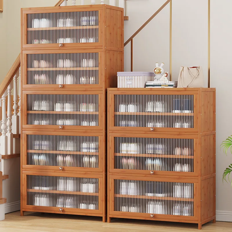 

Household large-capacity dust-proof shoe rack at the door of the shoe cabinet