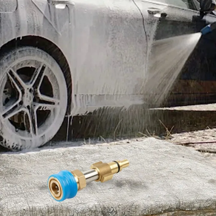 1 4 Quick Release Connector Brass Material 1 4 Connector Clear Blocked Sewers Good Wear Resistance Cleaning Narrow Spaces