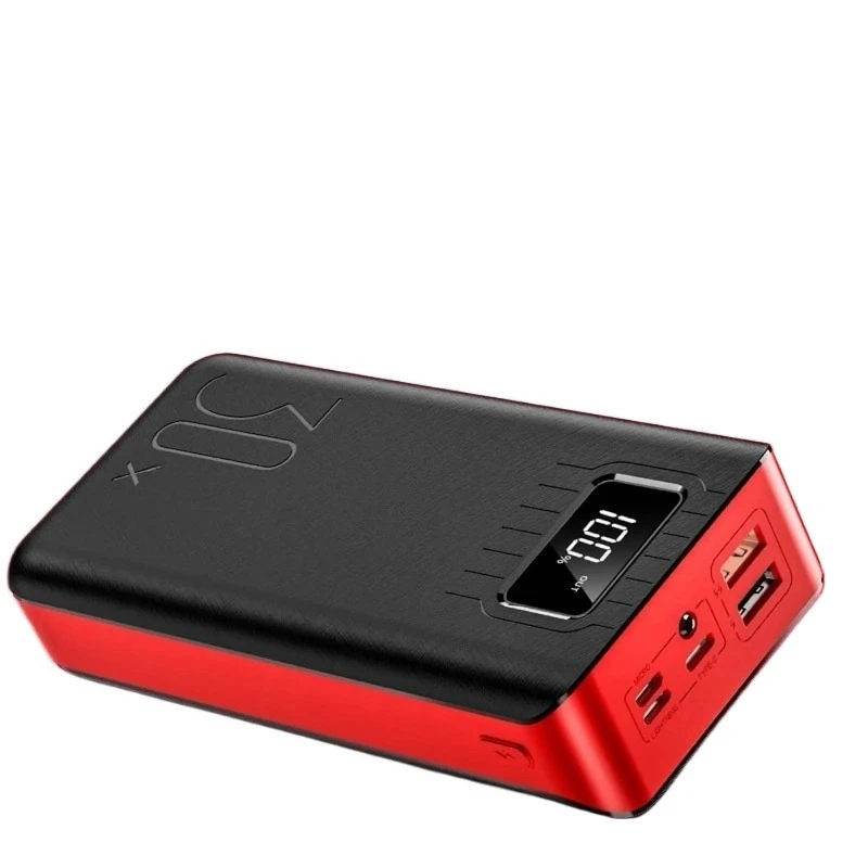 Per Xiaomi 30000mAh PowerBank Batteria esterna PoverBank 2 USB LED 30000mAh Tipo-c Caricatore portatile Power Bank