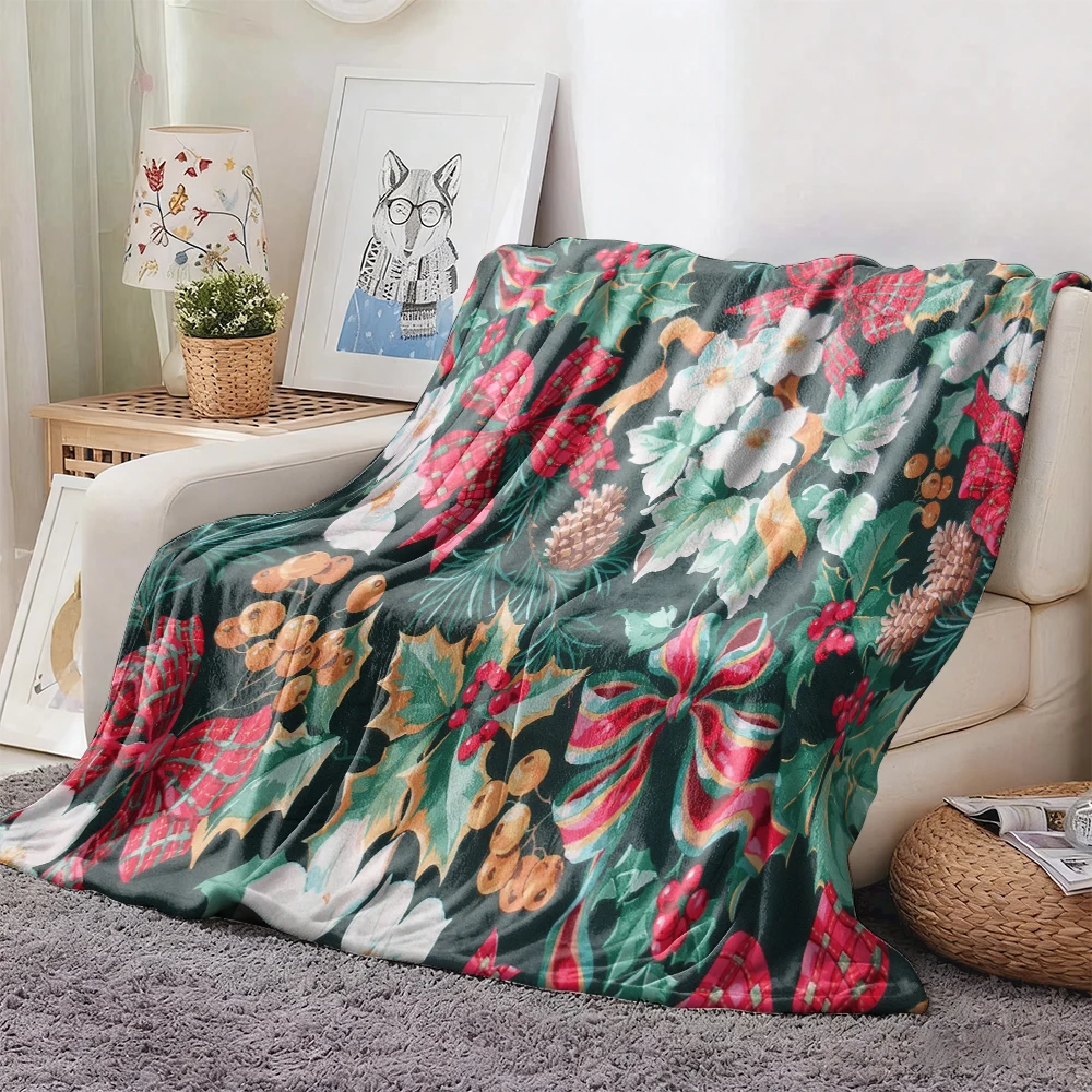 Manta De Lana Flora… - image