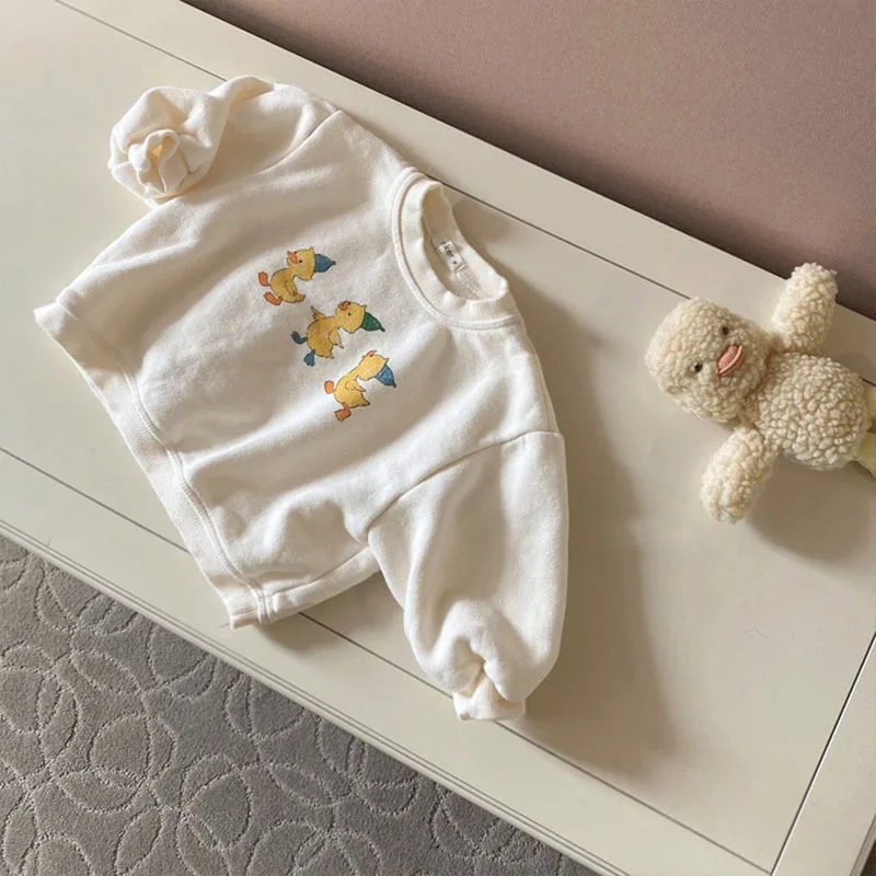 Sweat-shirt à Manches sulfpour Bébé Garçon, Pull Décontracté en Coton, Vêtements Mignons avec Imprimé de Dessin Animé, Nouvelle Collection Printemps