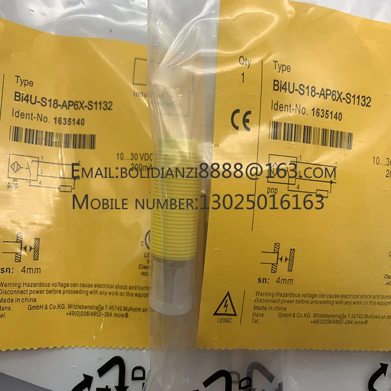 

New proximity switch sensor BI4U-S18-AP6X S1132 In stock