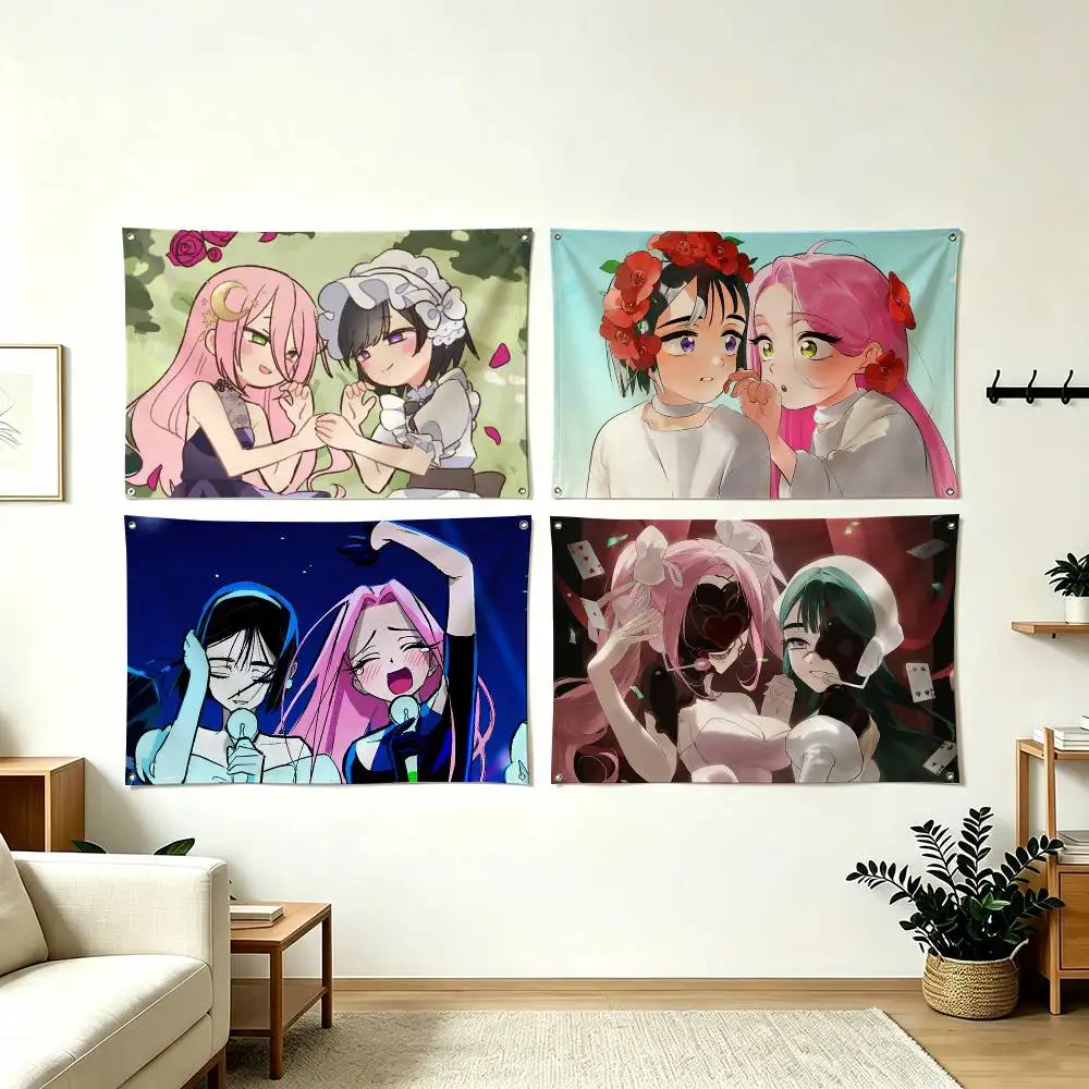 A-Alien Stage Sua Mizi Animation Flags Wall Hanging Tapestry Outdoor Garage Room Decorative flag Background Blanket