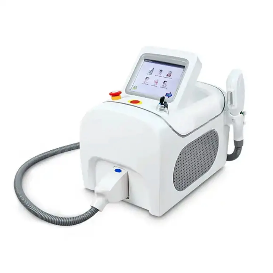 Portable 3 Filters Painless IPL OPT E-light DPL Laser Skin Rejuvenation Ance Removal Permanent Hair Removal Device