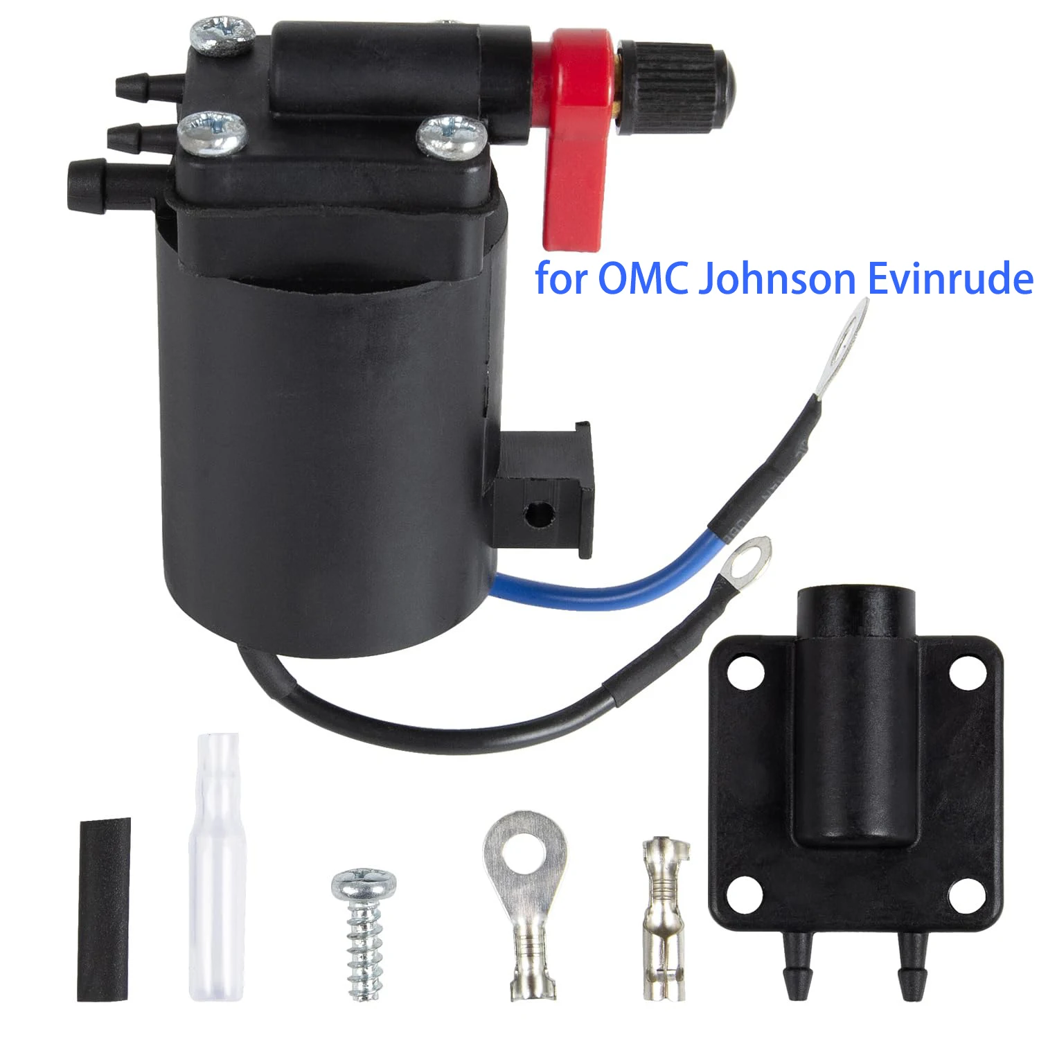 Соленоид дросселя праймера топлива, совместимый с заменой OMC Johnson Evinrude 5007356 5828665 437233 437238   43762 434326 397909
