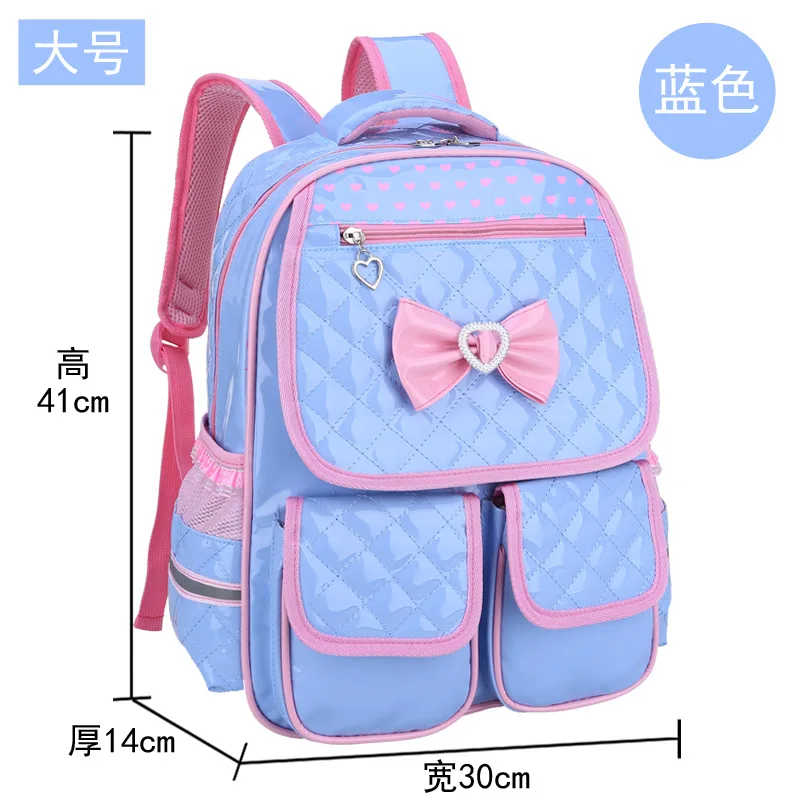 Zaino per bambini Set borse da scuola per bambini zaini per ragazze schiarire il carico sulla spalla Mochila Infantil Zip