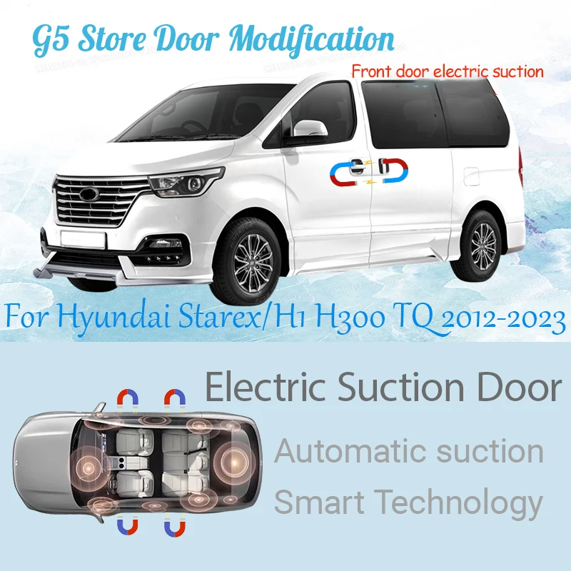 

For Hyundai Starex/H1 H300 TQ 2012-2023 Car Electric Suction Door Power-assisted Closing Door Soft-close Function