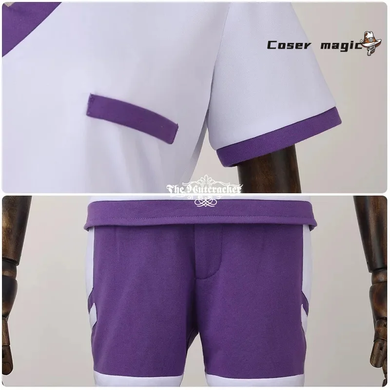 Pretty Derby Oguri Cap Kurzarm Trainingsanzüge Cosplay Kostüm Cos Spiel Anime Party Uniform Owen Spielen Rolle Kleidung Kleidung
