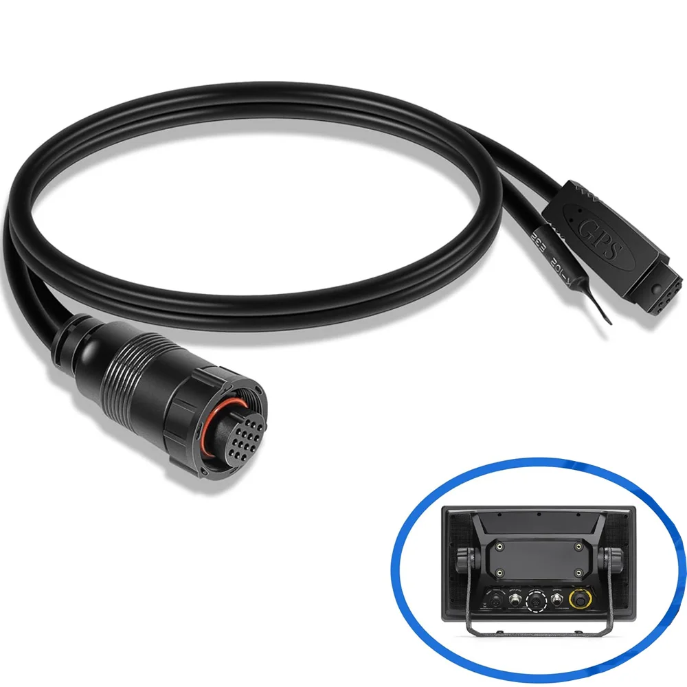720080-1 AS GPS NMEA Splitter Cable for Humminbird SOLIX Onix Series Fish Finder AS GRP GPS Receiver GPS HS Heading Sensor Puck7