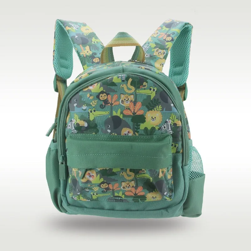 Australian Boy Green Lion Backpack Cute Cartoon Nature Travel Item Storage Backpack Mini Multifunctional Backpack Festival Gift