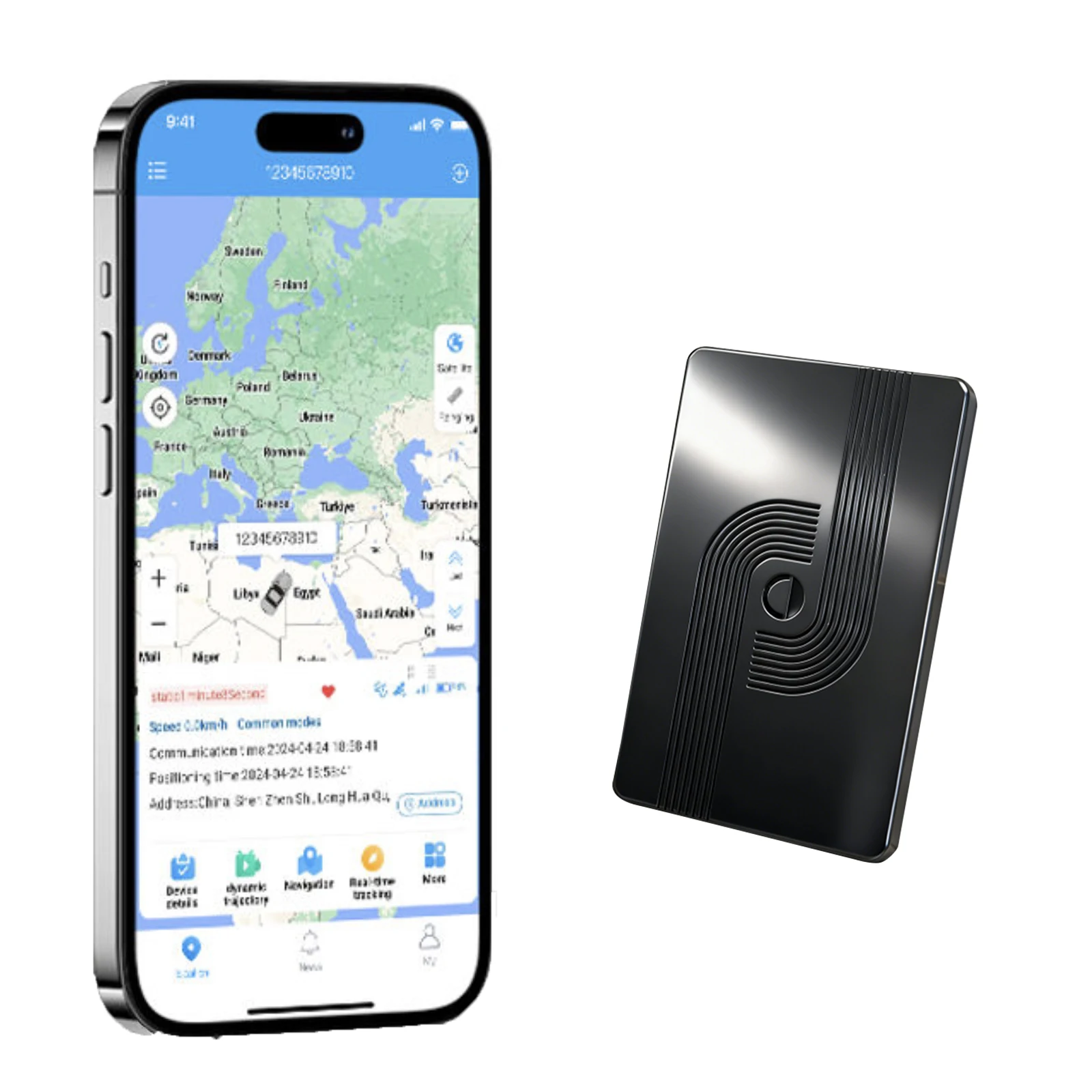 Black Technology Ultra-Thin Locator Beidou Gps Anti-Theft Vehicle Tracking Device Car Tracking Gadget